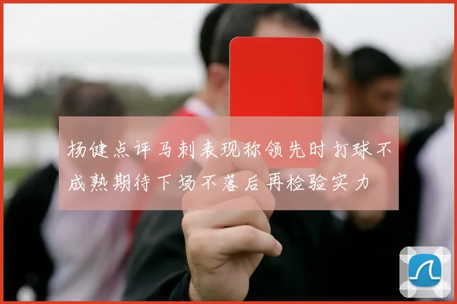 杨健点评马刺表现称领先时打球不成熟期待下场不落后再检验实力